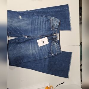 YMI High Rise Distressed Denim Jeans